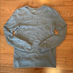 Painted jewel sweatshirt